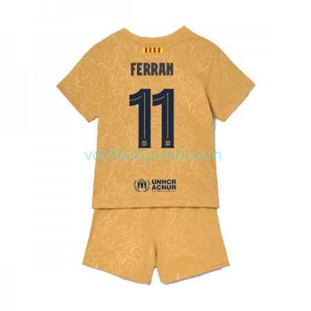 FC Barcelona Ferran Torres 11 Kind Uit Tenue 2022-23
